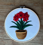 The Amaryllis "Painted with Wool" Art Kit
