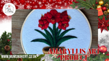 The Amaryllis "Painted with Wool" Art Kit