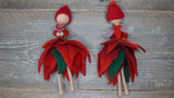 Poinsettia Pixie Project - Made to Order