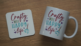 Crafty Wife - Mug & Coaster Set