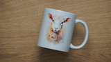Watercolour Sheep - Mug & Coaster Set