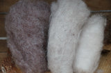 Needle Felting wool Feather Brown Colours