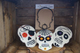 Skulls, Day of the Dead Templates